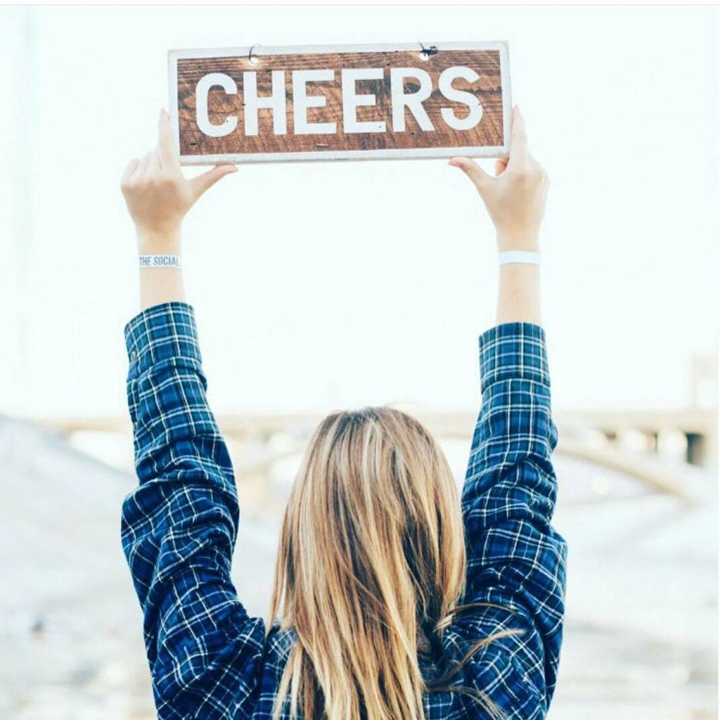 CHEERS - Weathered Signs