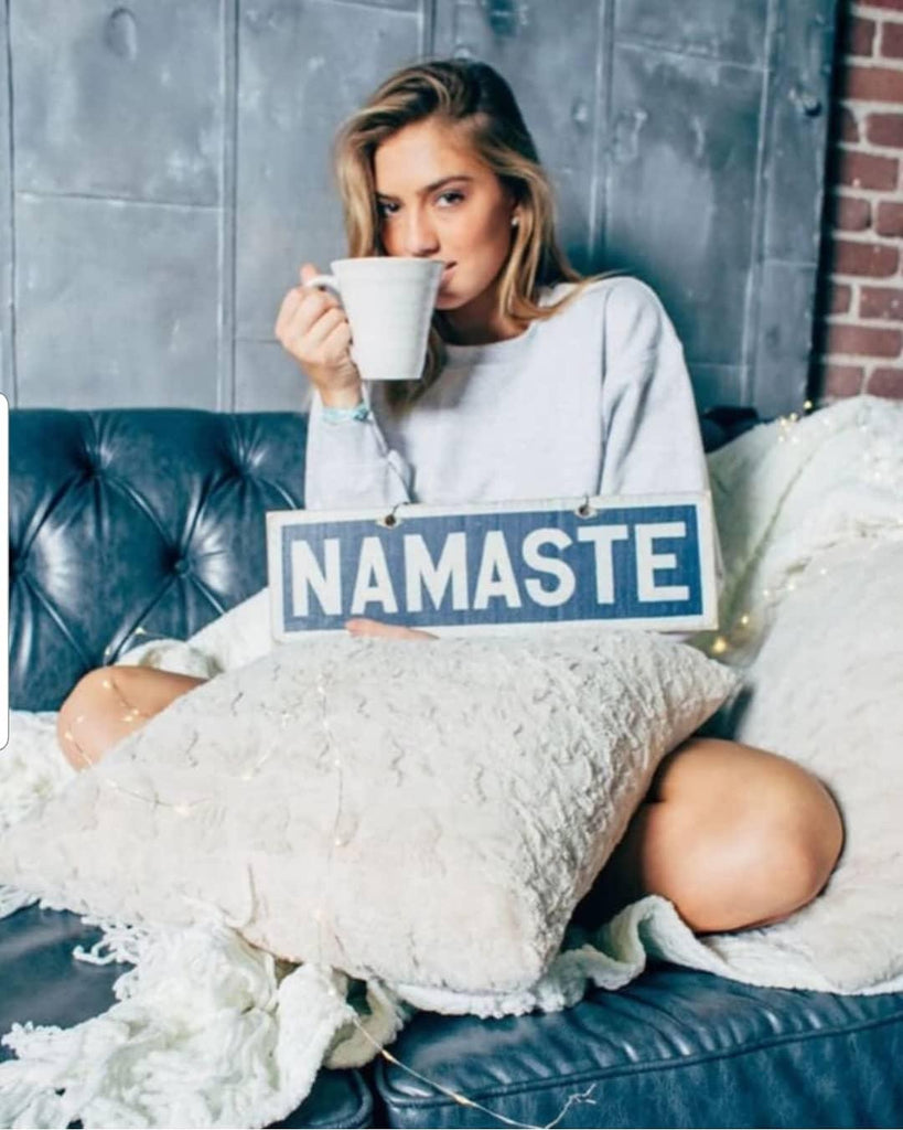 NAMASTE - Weathered Signs