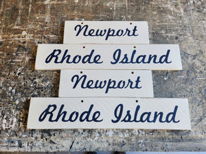 Brandy Melville City Edition Wood Handpainted Sign