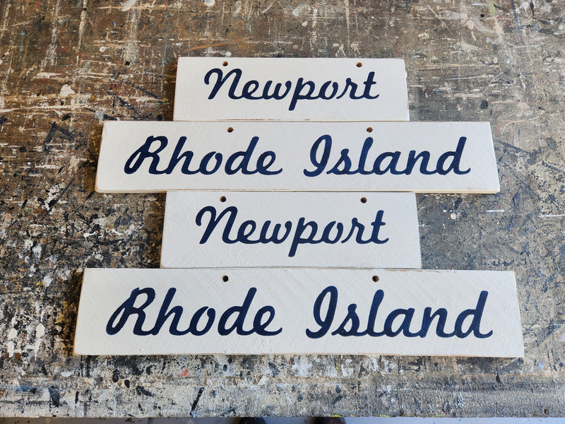 Brandy Melville City Edition Wood Handpainted Sign