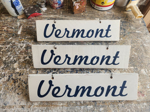 Brandy Melville City Edition Wood Handpainted Sign