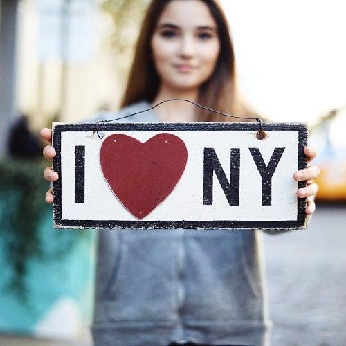 I ♡ NY (long) – Weathered Signs