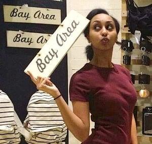 BAY AREA (Cursive) – Weathered Signs