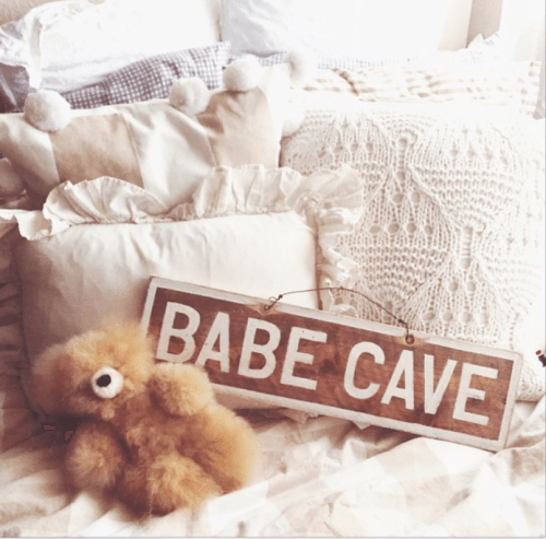 Babe Cave Sign at home - The original creators 