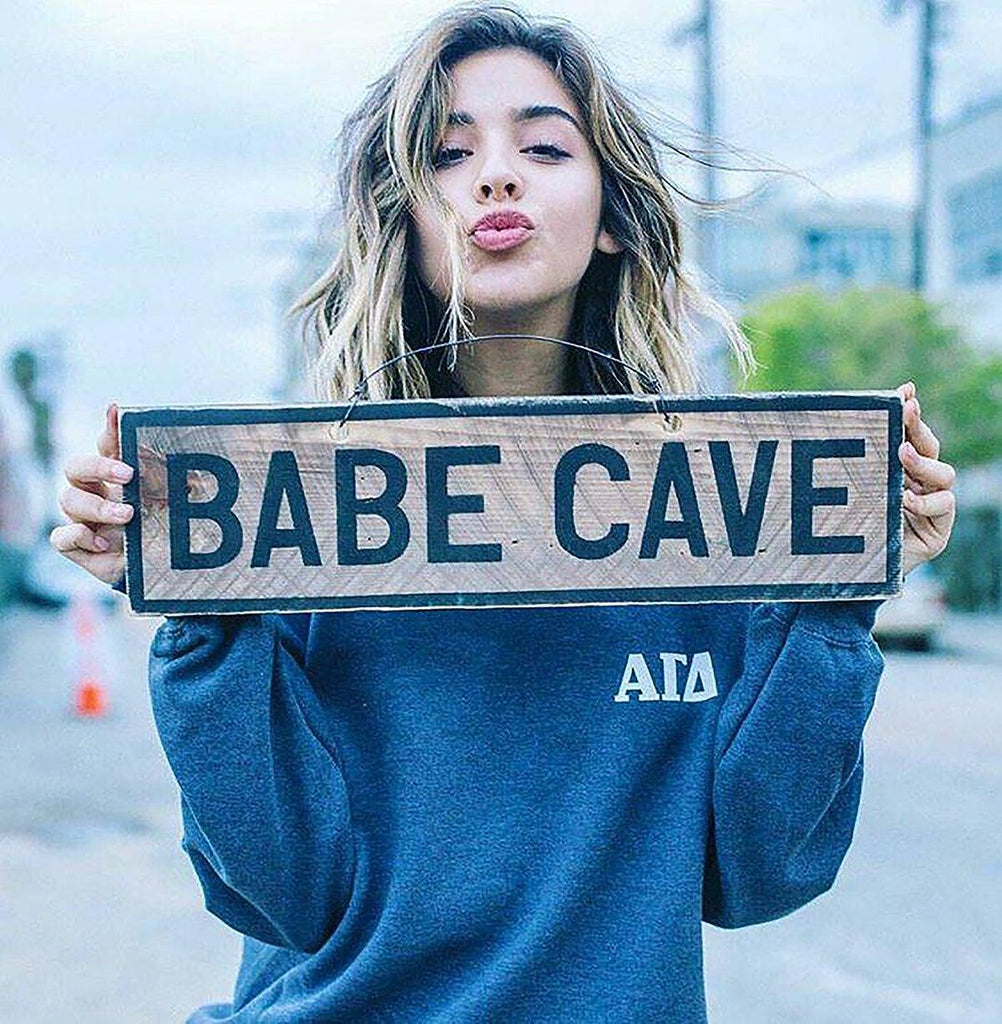 BABE CAVE - Weathered Signs