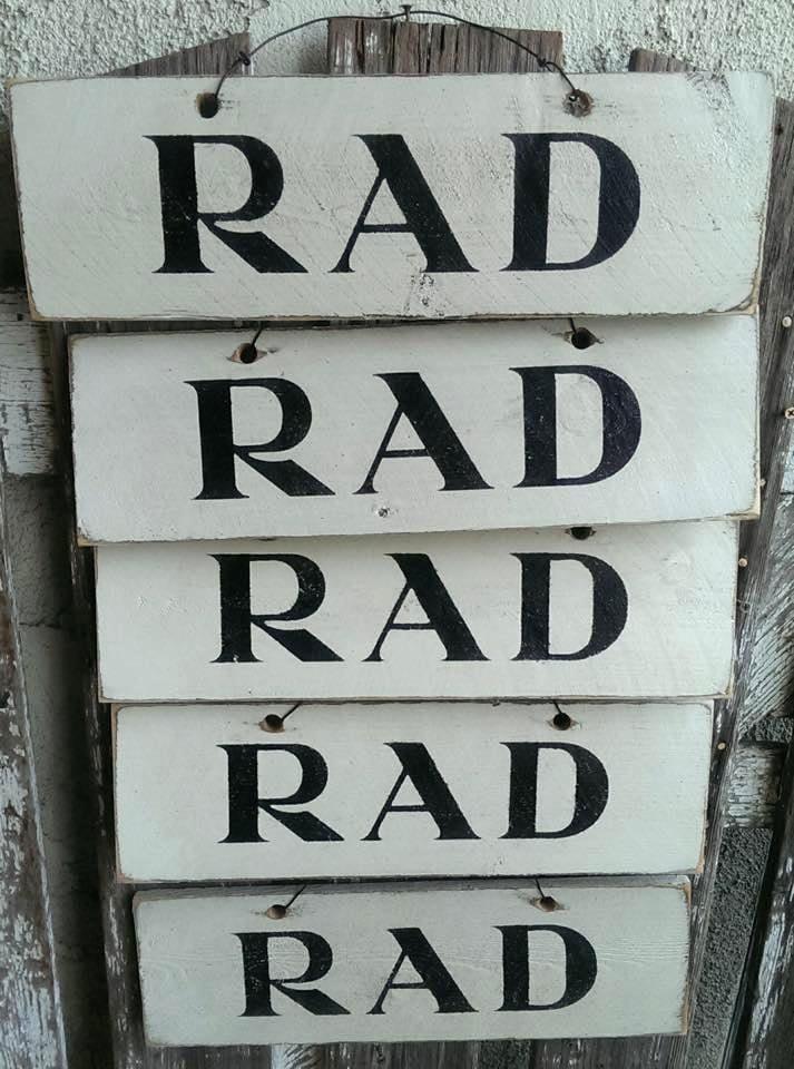 RAD – Weathered Signs
